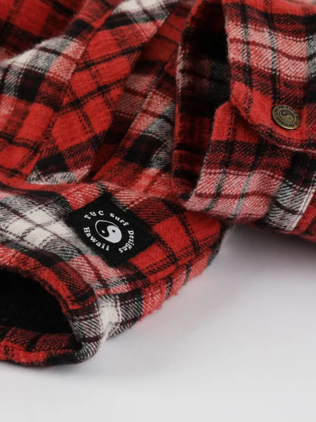 T&C Surf Australia Canyon Sherpa Flannel