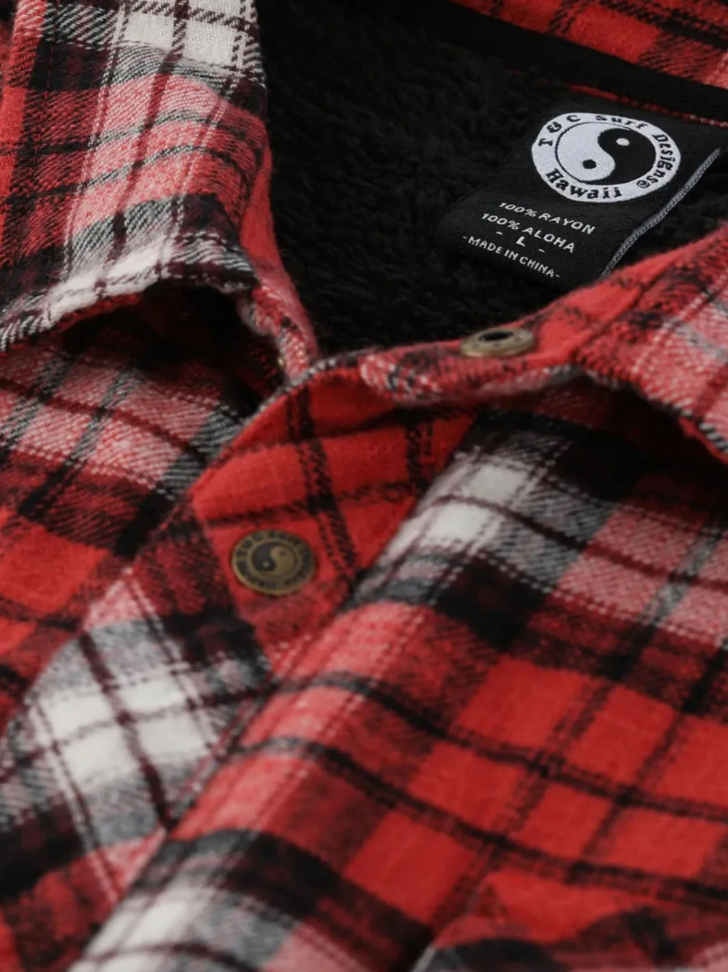 T&C Surf Australia Canyon Sherpa Flannel