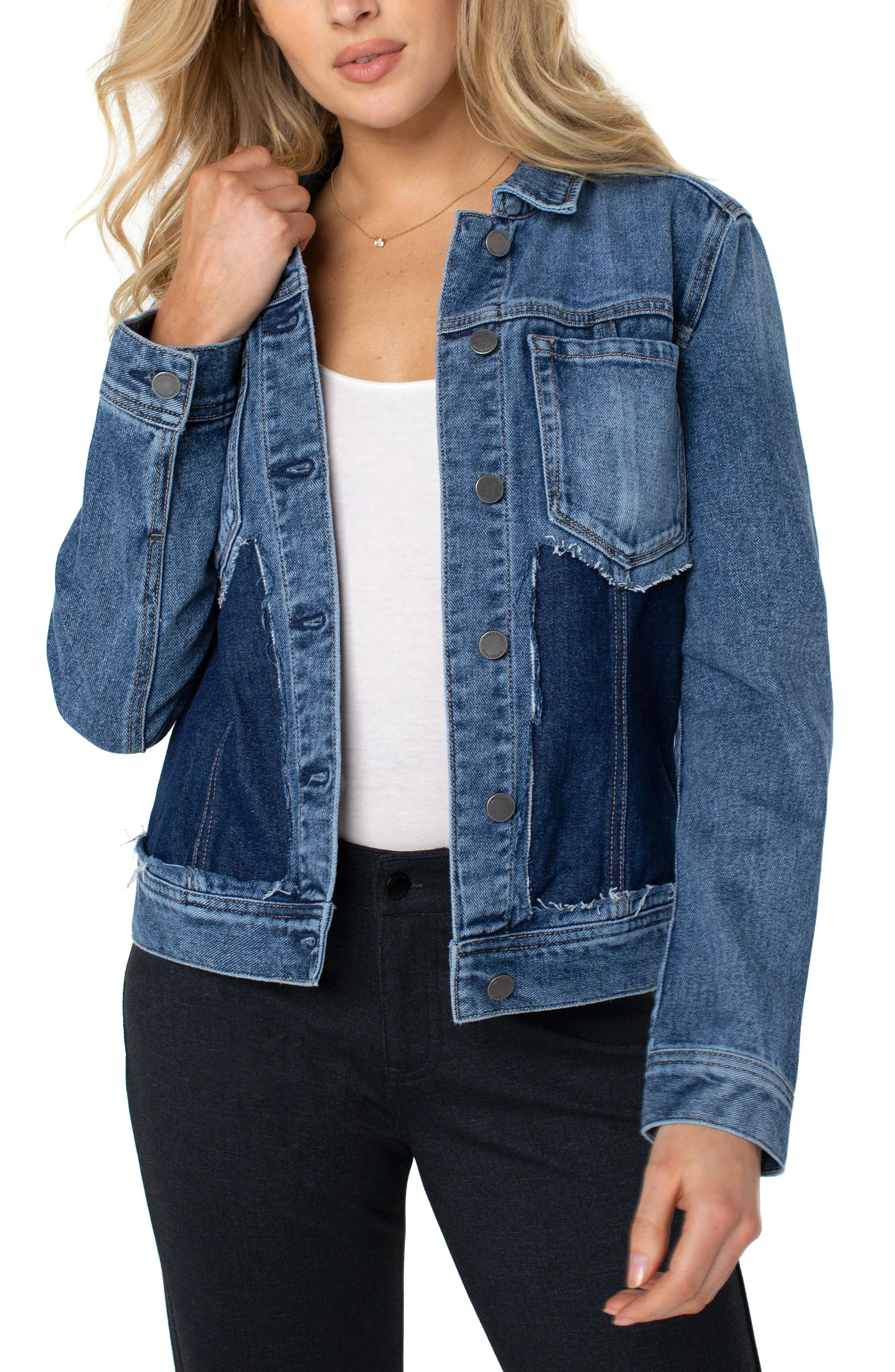 The Arden Cutout Jean Jacket