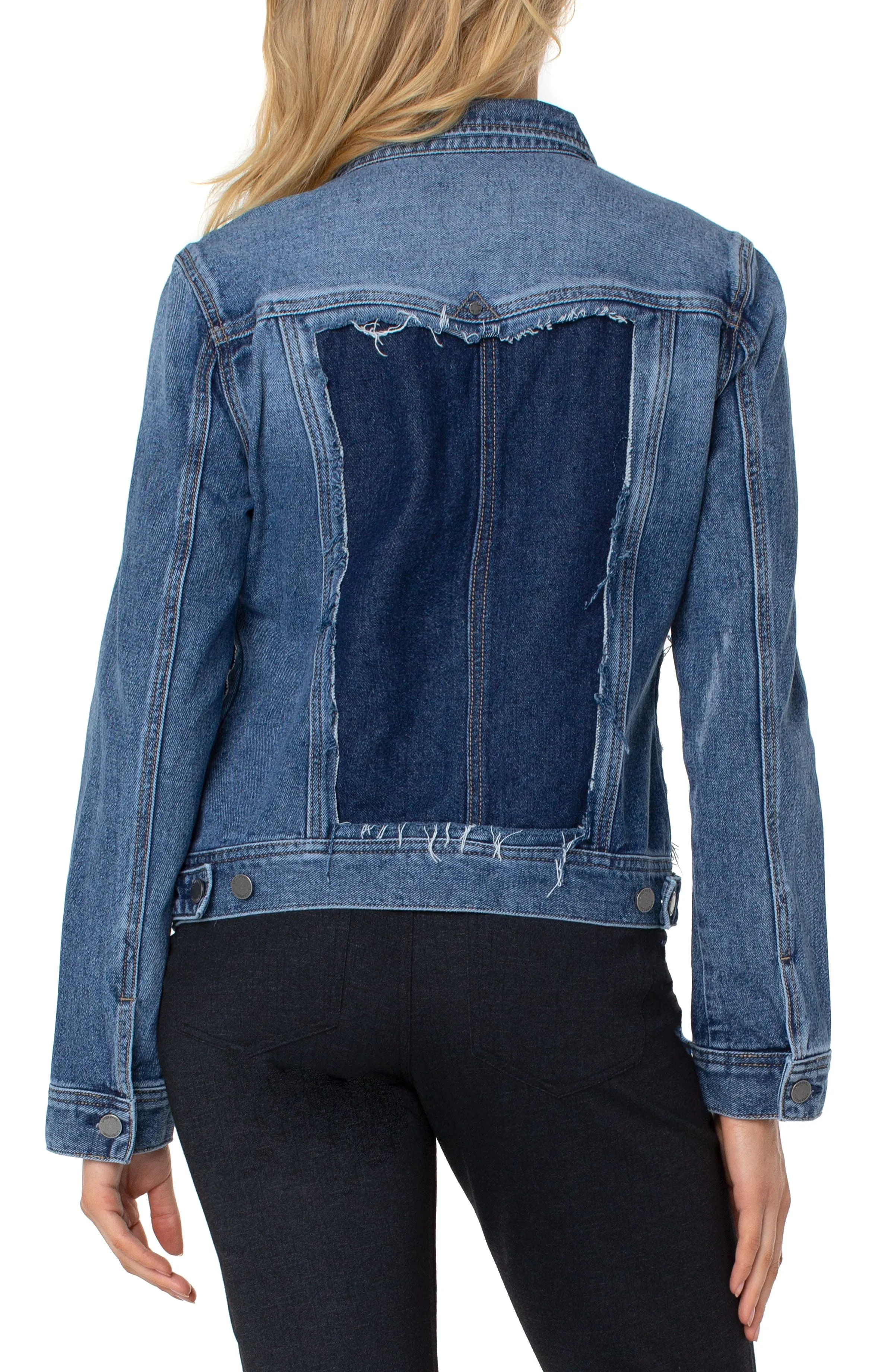 The Arden Cutout Jean Jacket