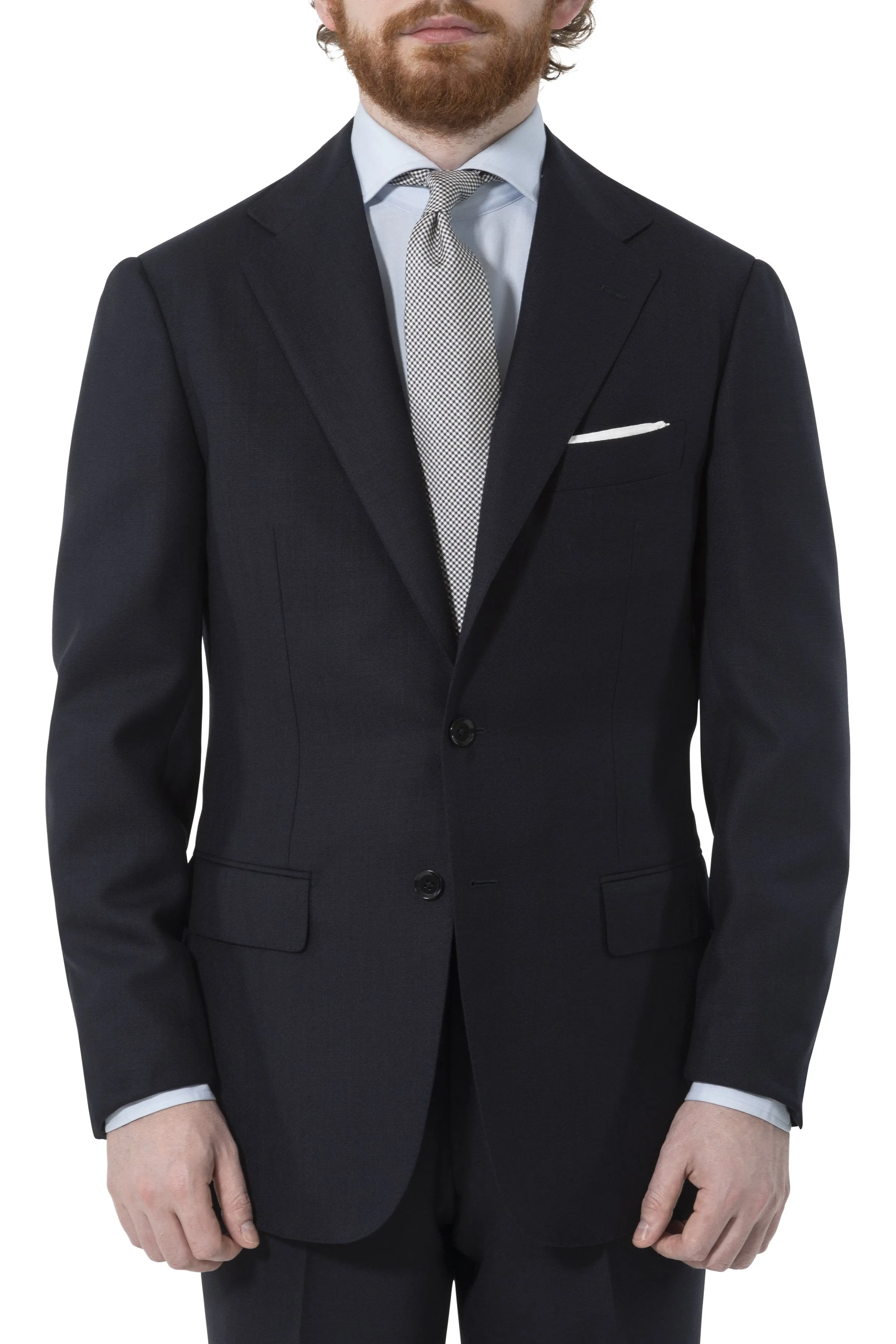 The Armoury Model 3A Navy Wool Harbour Breeze Suit