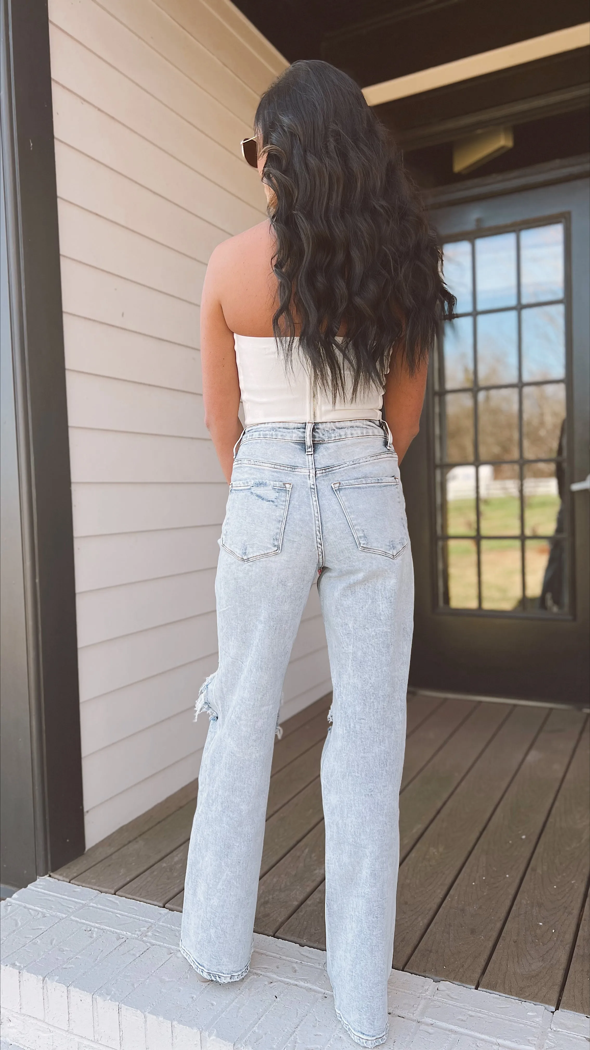 The Leslie Icon 90's Vintage Flare Jeans