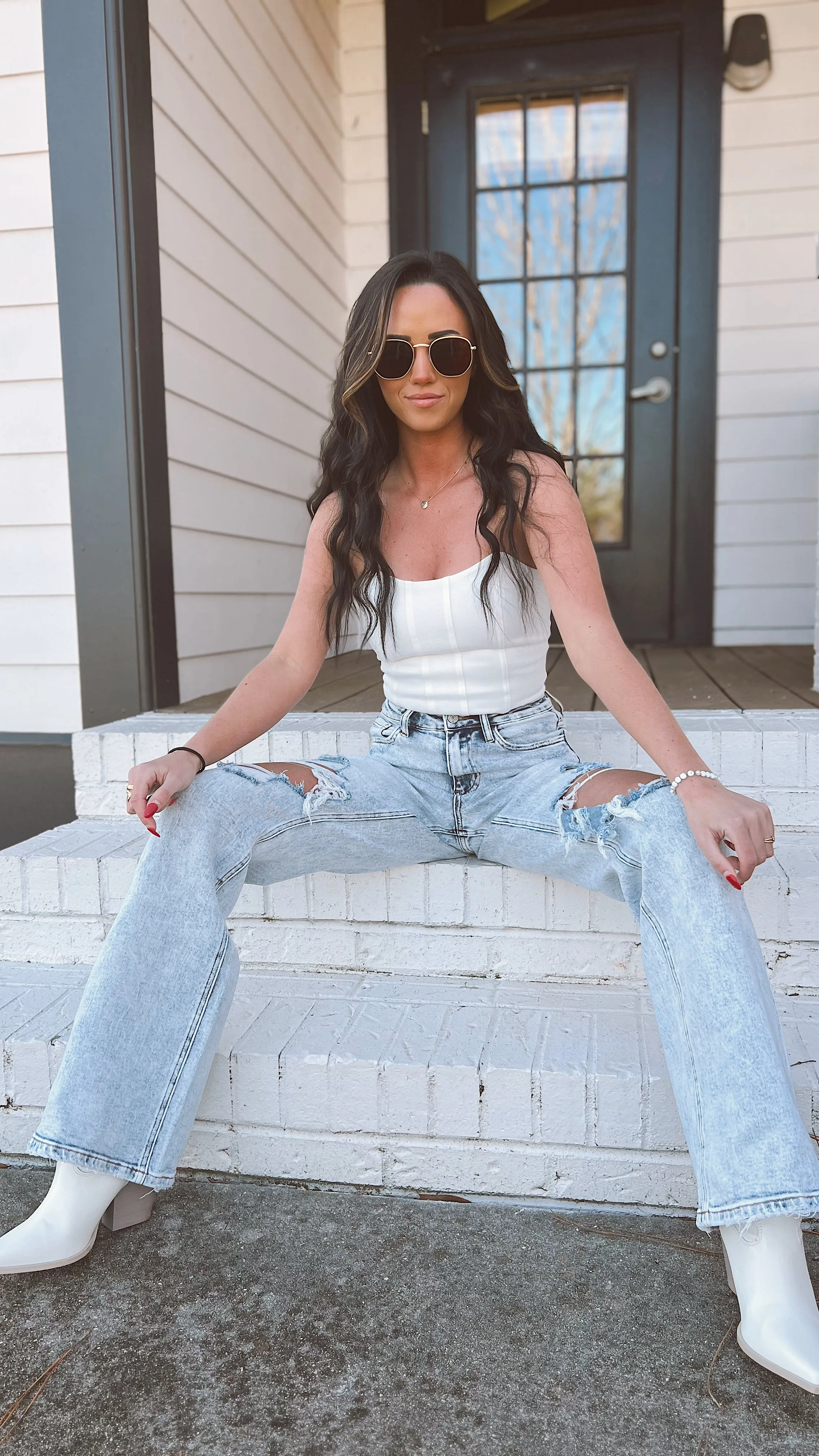 The Leslie Icon 90's Vintage Flare Jeans