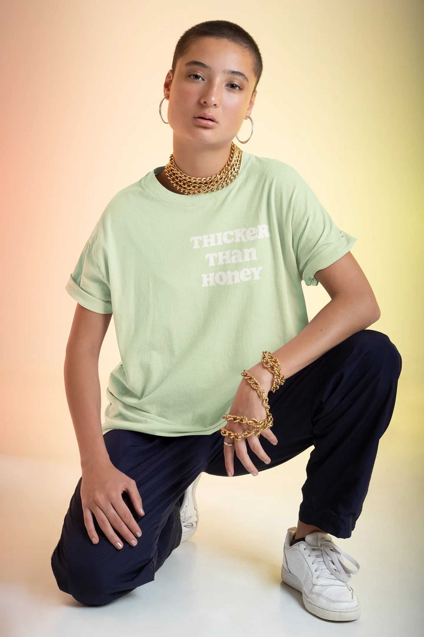 THICKER THAN HONEY Oversized T-shirt