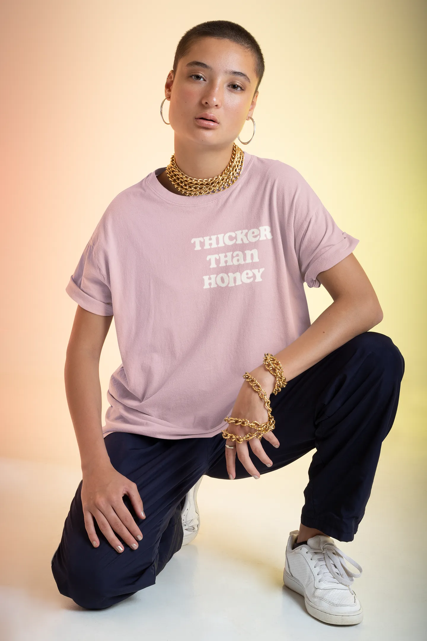 THICKER THAN HONEY Oversized T-shirt