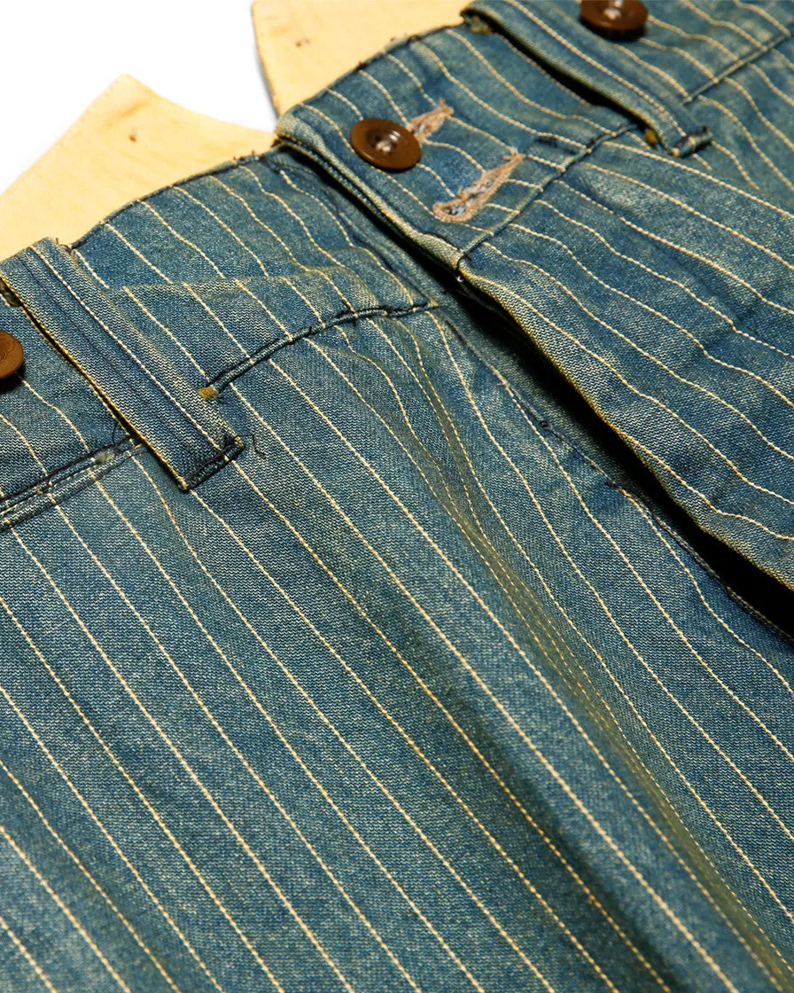 Washed Wabash Denim Trouser