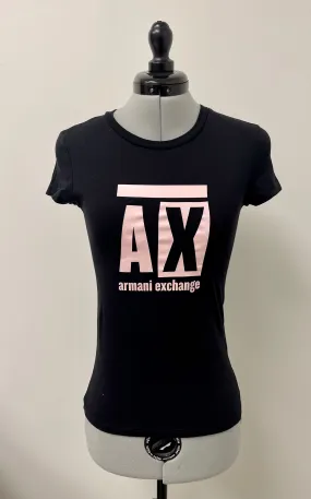 Women’s Armani Exchange Short Sleeve T-Shirt, Extra Small