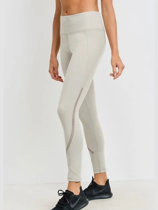 Wraparound Perforated Highwaist Leggings